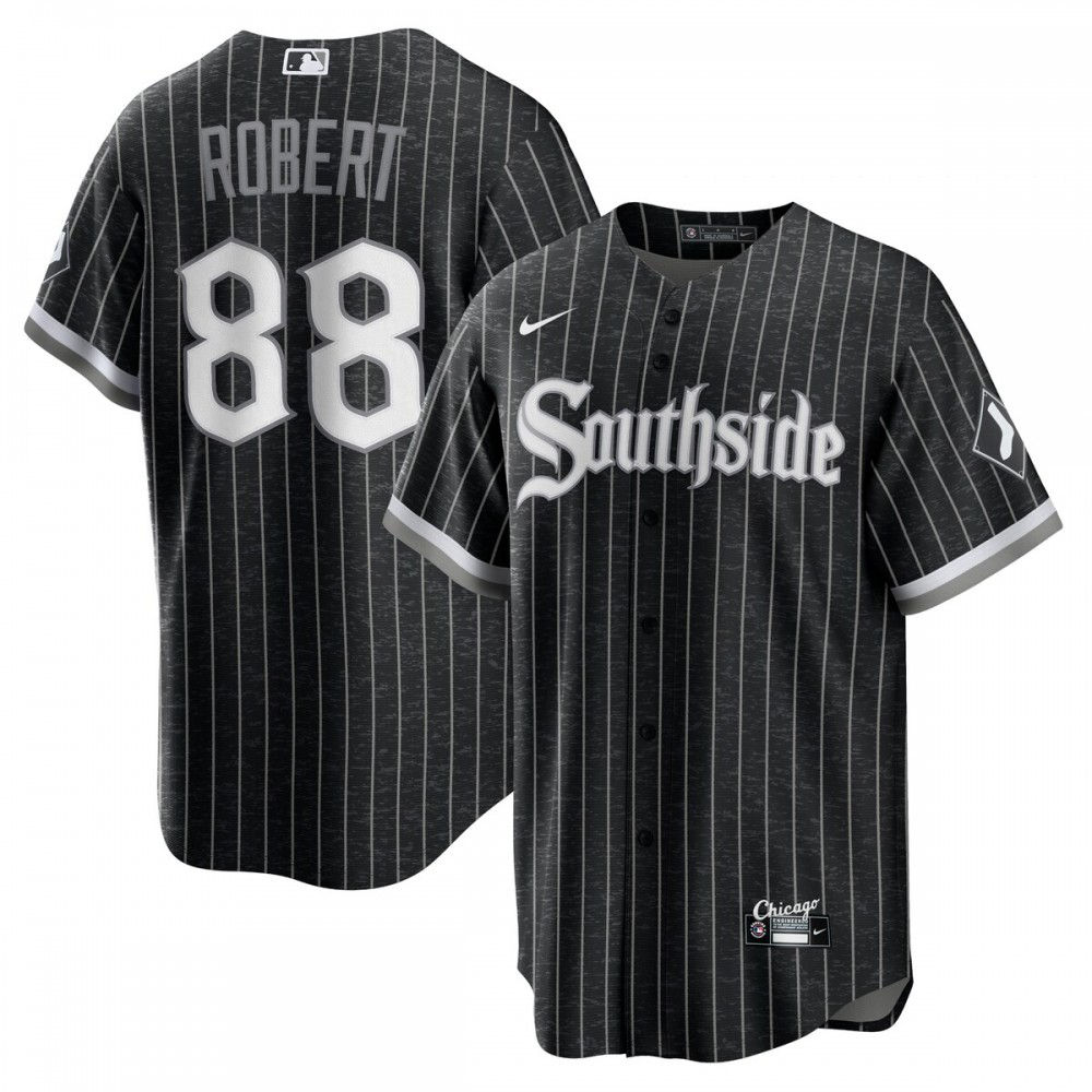 Kids' Chicago White Sox 2021 Black City Player Jersey