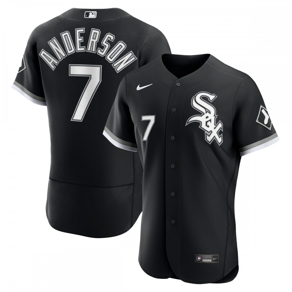 Kids' Chicago White Sox Black Player Jersey