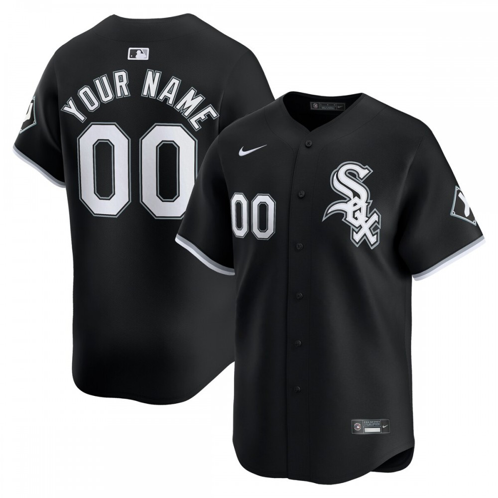 Men's Chicago White Sox Black Limited Jersey