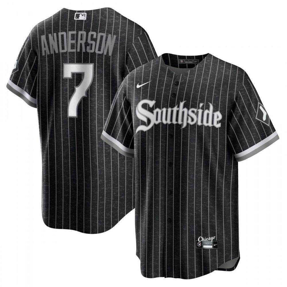Kids' Chicago White Sox Black City Player Jersey