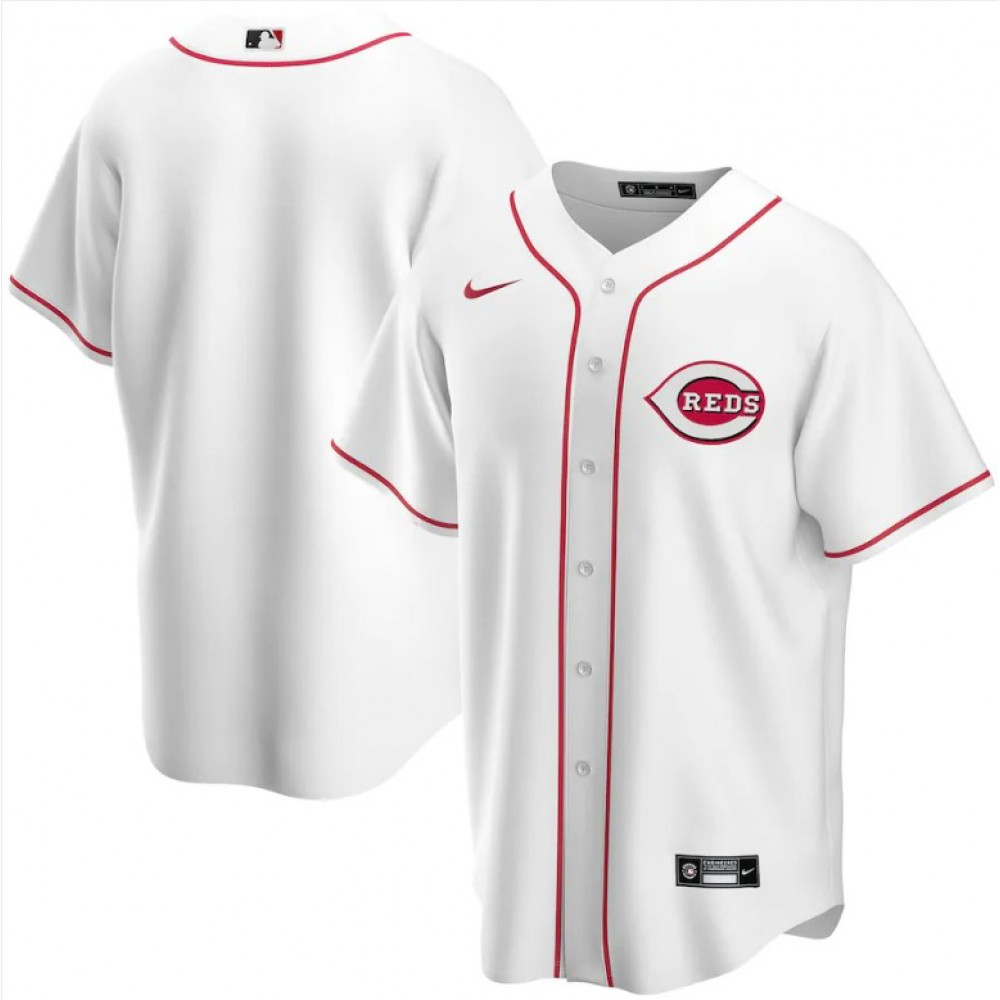 Men's Cincinnati Reds 2020 White Home Jersey