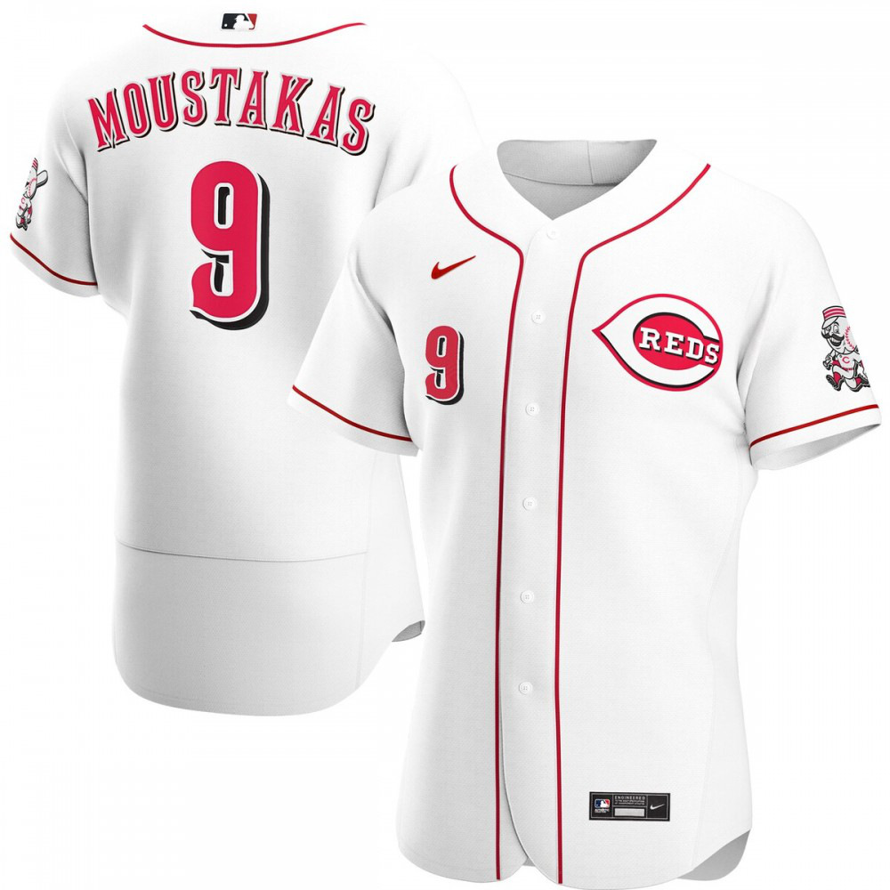 Men's Cincinnati Reds White Player Jersey