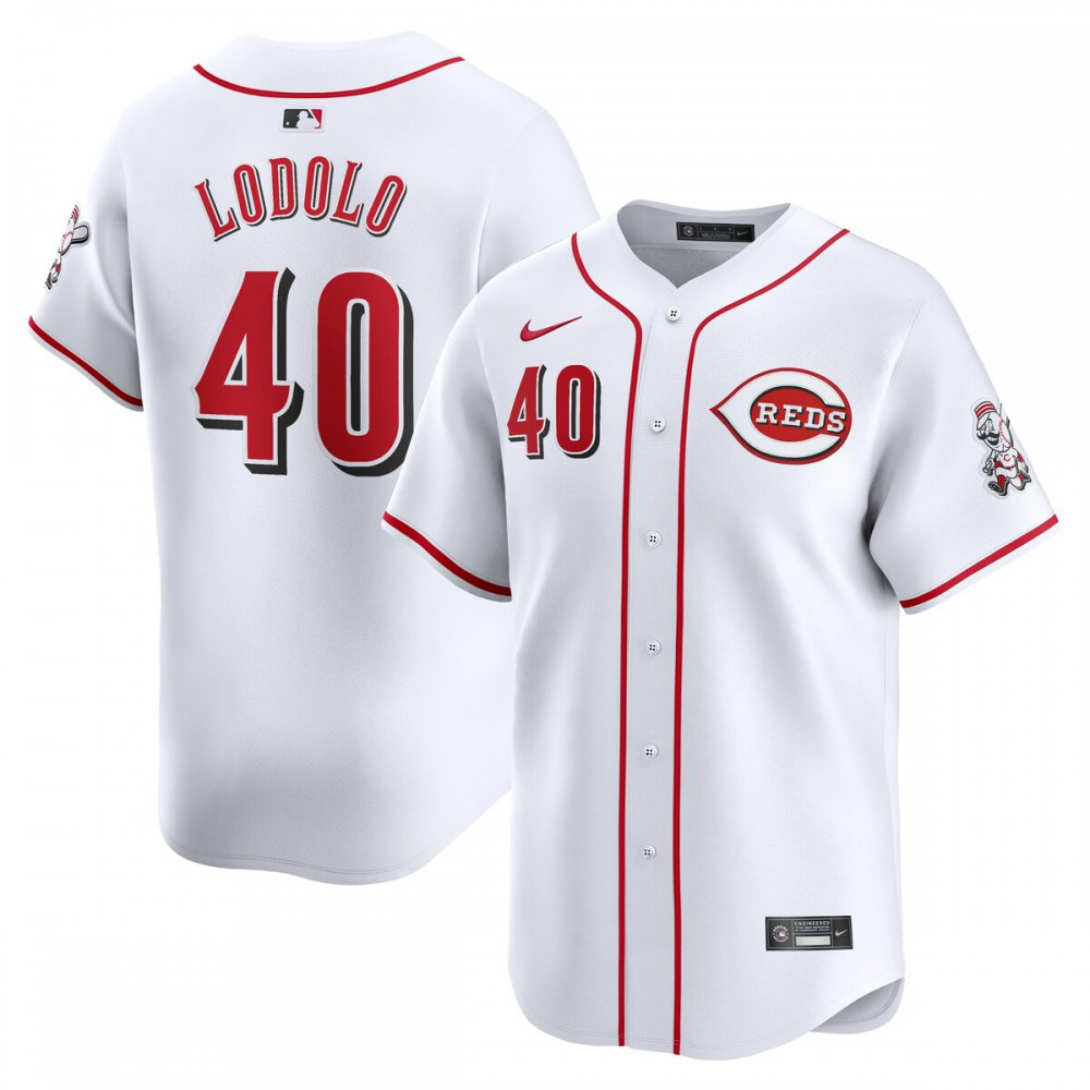 Men's Cincinnati Reds White Limited Jersey