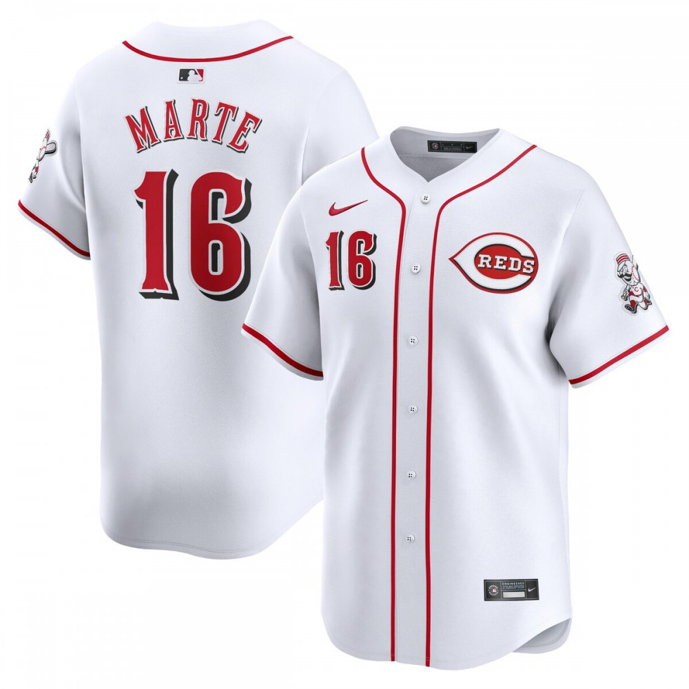 Men's Cincinnati Reds White Limited Jersey