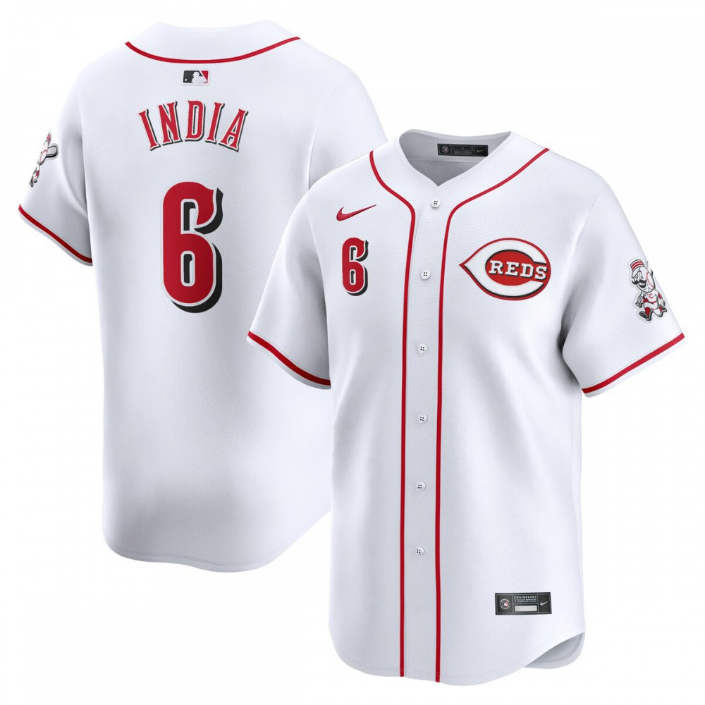 Men's Cincinnati Reds White Limited Jersey