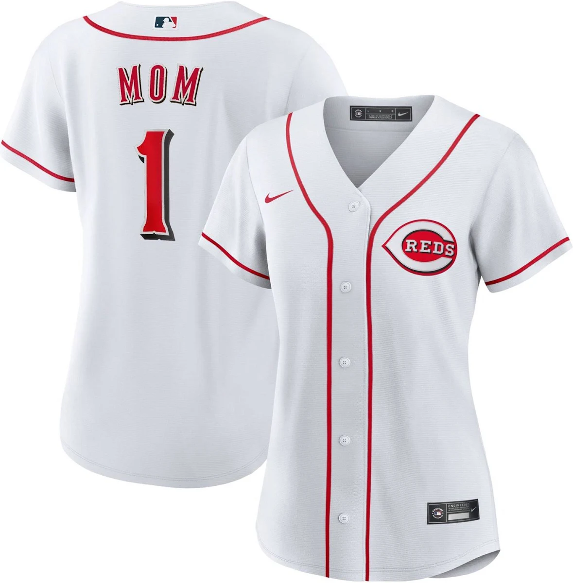 Men's Cincinnati Reds White Replica Jersey