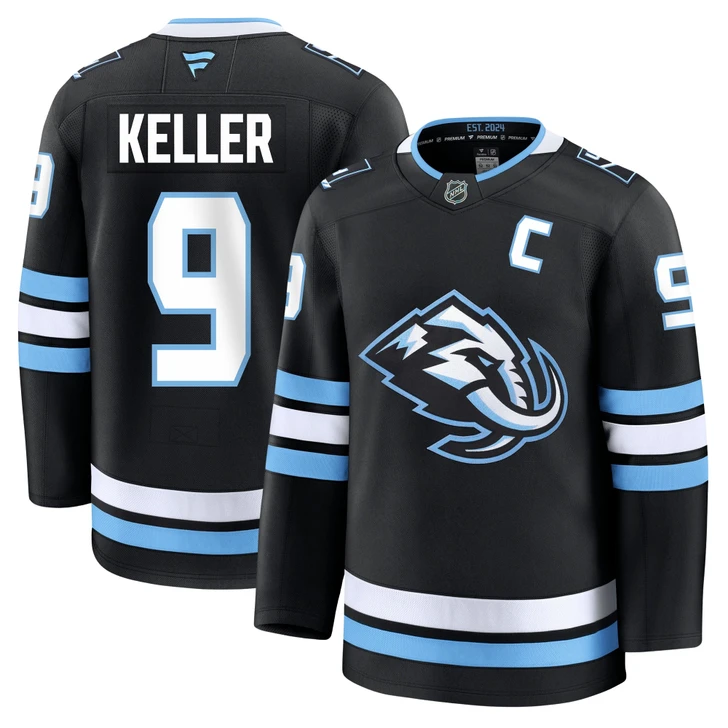 Men's Clayton Keller Utah Black Player Jersey