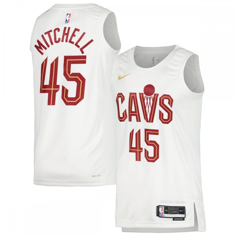 Men's Cleveland Cavaliers White Swingman Jersey