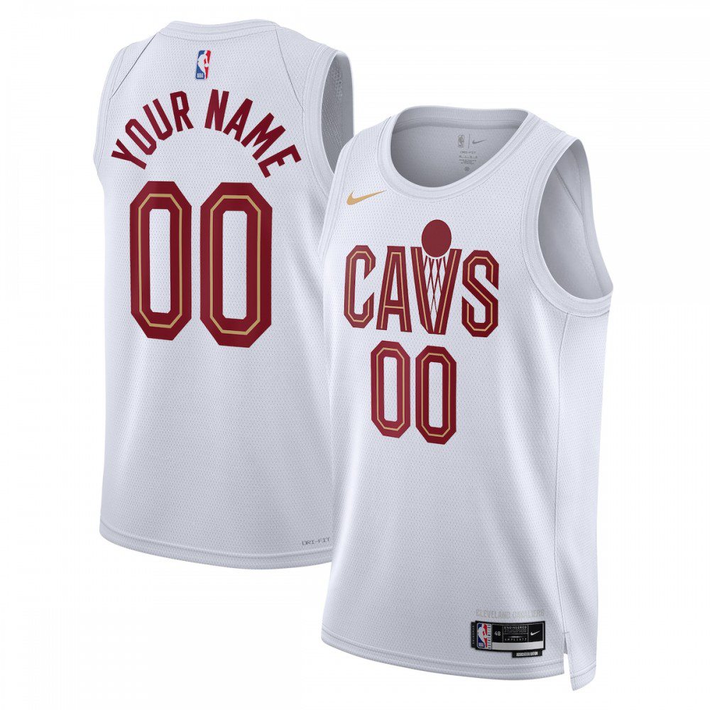 Men's Cleveland Cavaliers 2022/23 White Swingman Jersey