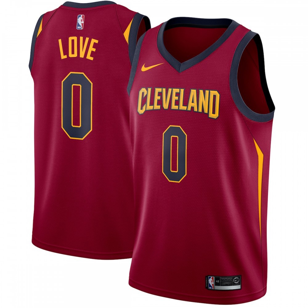 Kids' Cleveland Cavaliers Maroon Icon Swingman Jersey