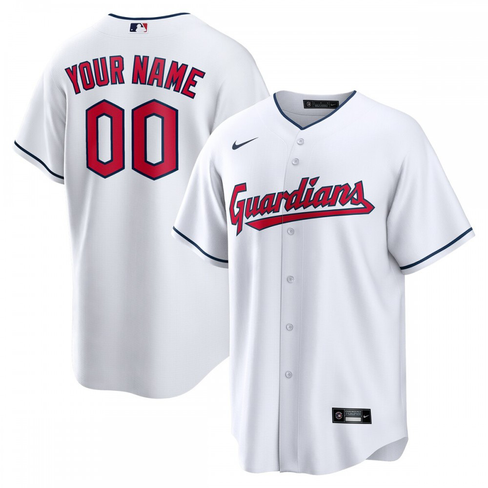 Women's Cleveland Guardians White Replica Jersey