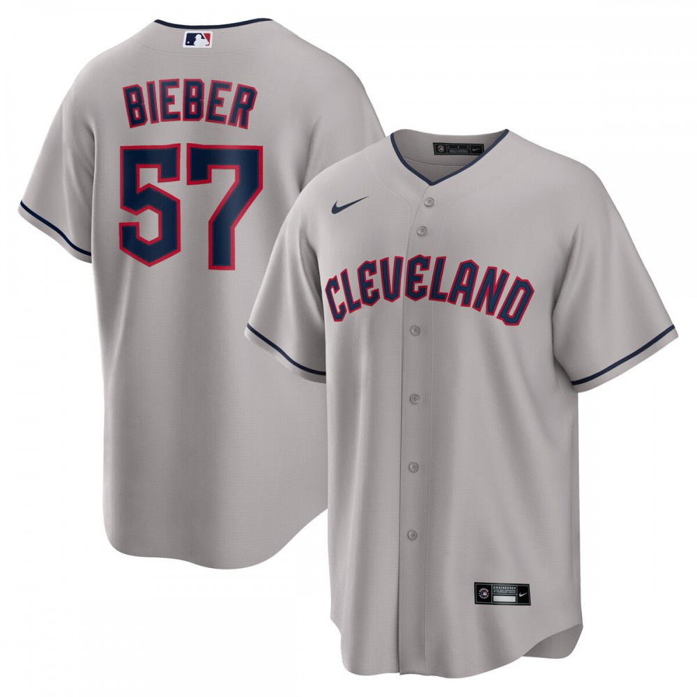 Men's Cleveland Guardians Gray Player Jersey