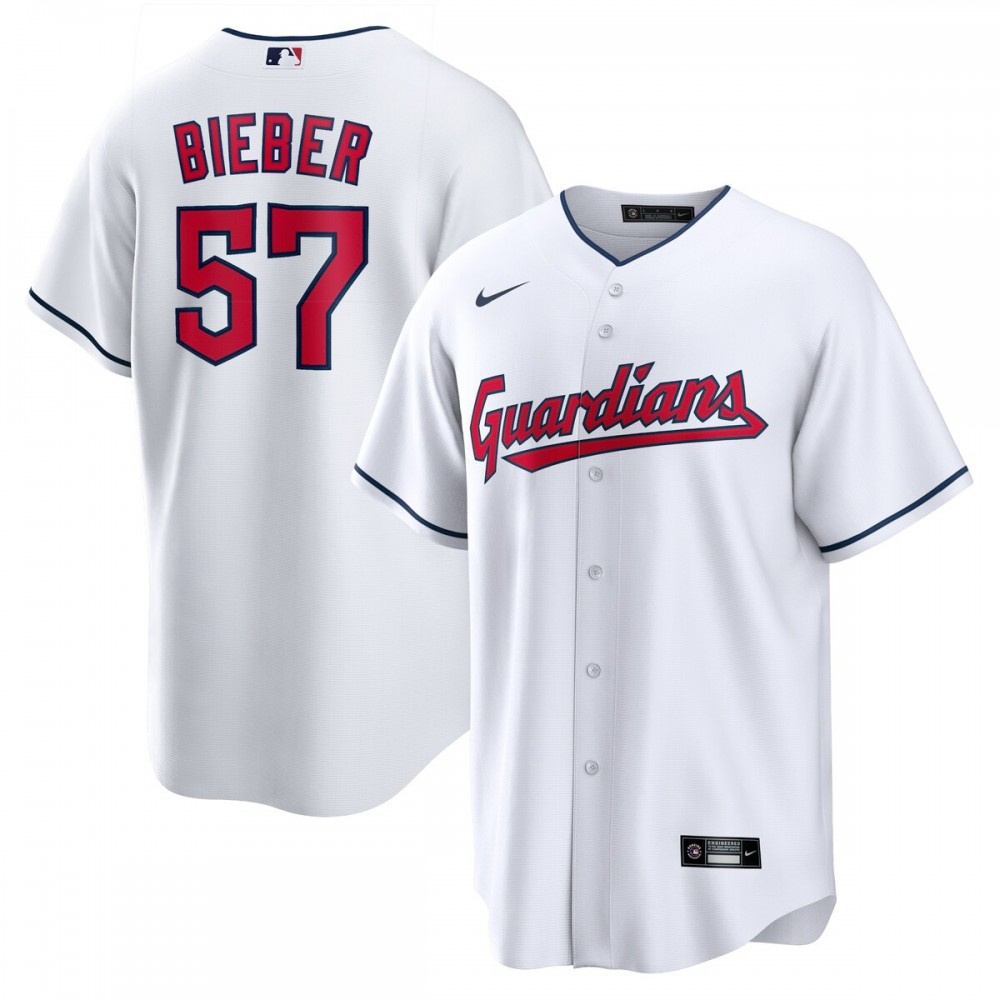 Women's Cleveland Guardians White Player Jersey