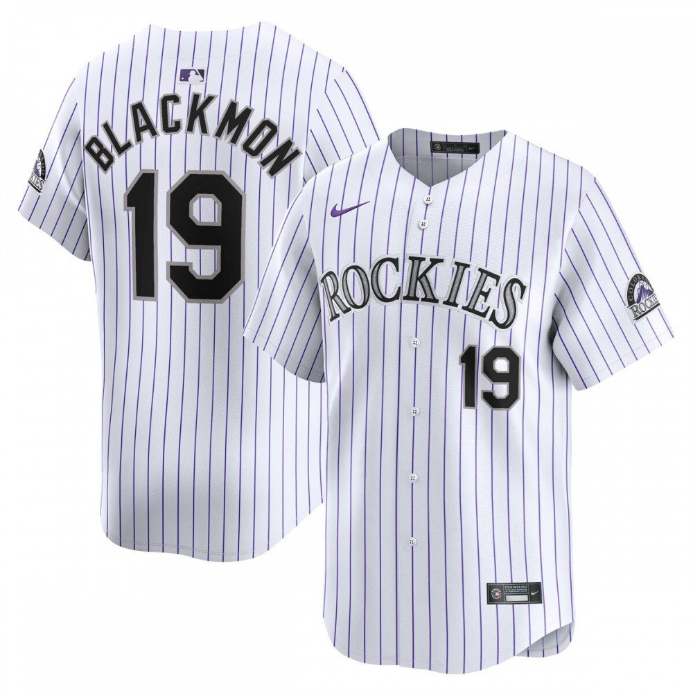 Kids' Colorado Rockies White Limited Jersey