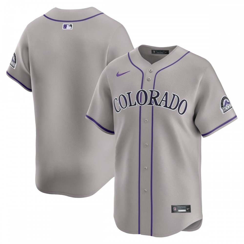 Women's Colorado Rockies Gray Limited Jersey
