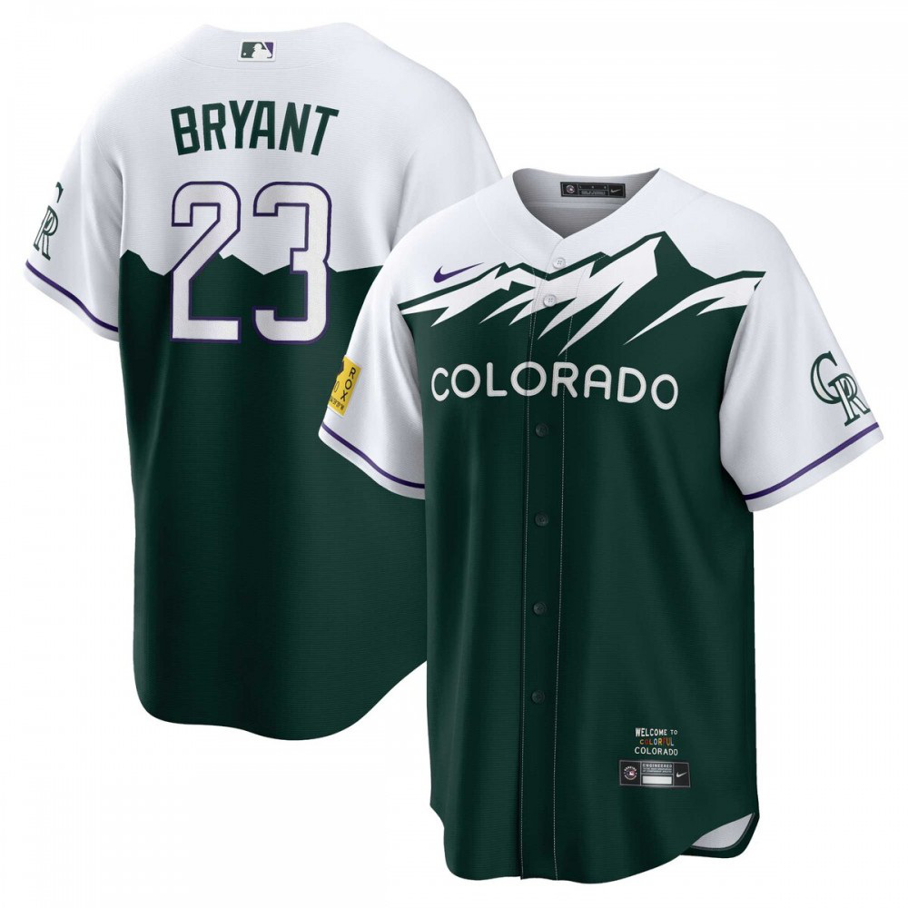 Women's Colorado Rockies 2022 Green City Player Jersey