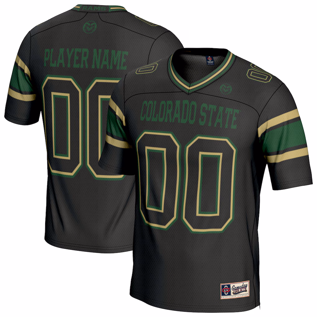 Kids' Colorado State Rams Black Fashion Jersey