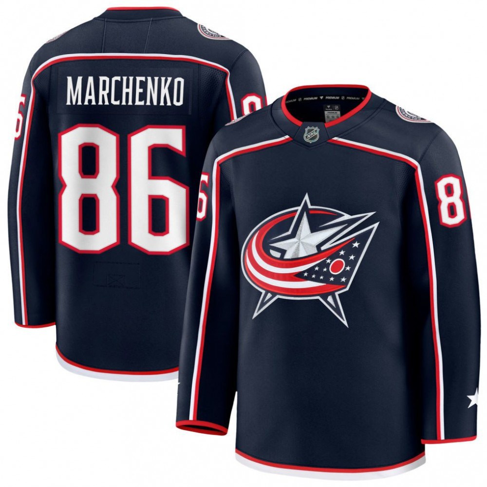 Kids' Columbus Blue Navy Home Jersey