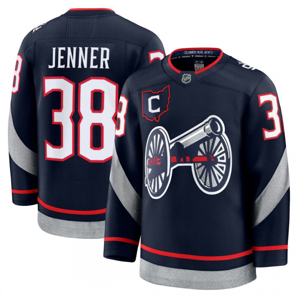 Men's Columbus Blue 2025 Navy Jersey