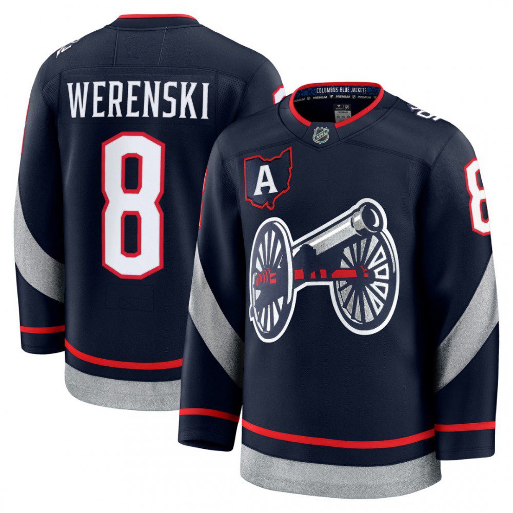 Men's Columbus Blue 2025 Navy Jersey