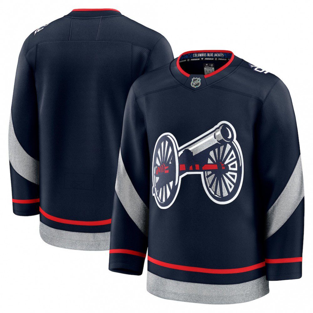 Men's Columbus Blue 2025 Navy Jersey