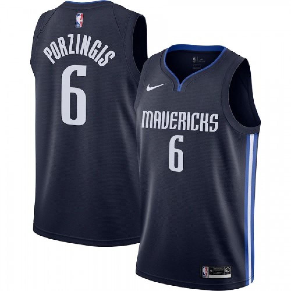 Men's Dallas Mavericks Navy Statement Swingman Jersey