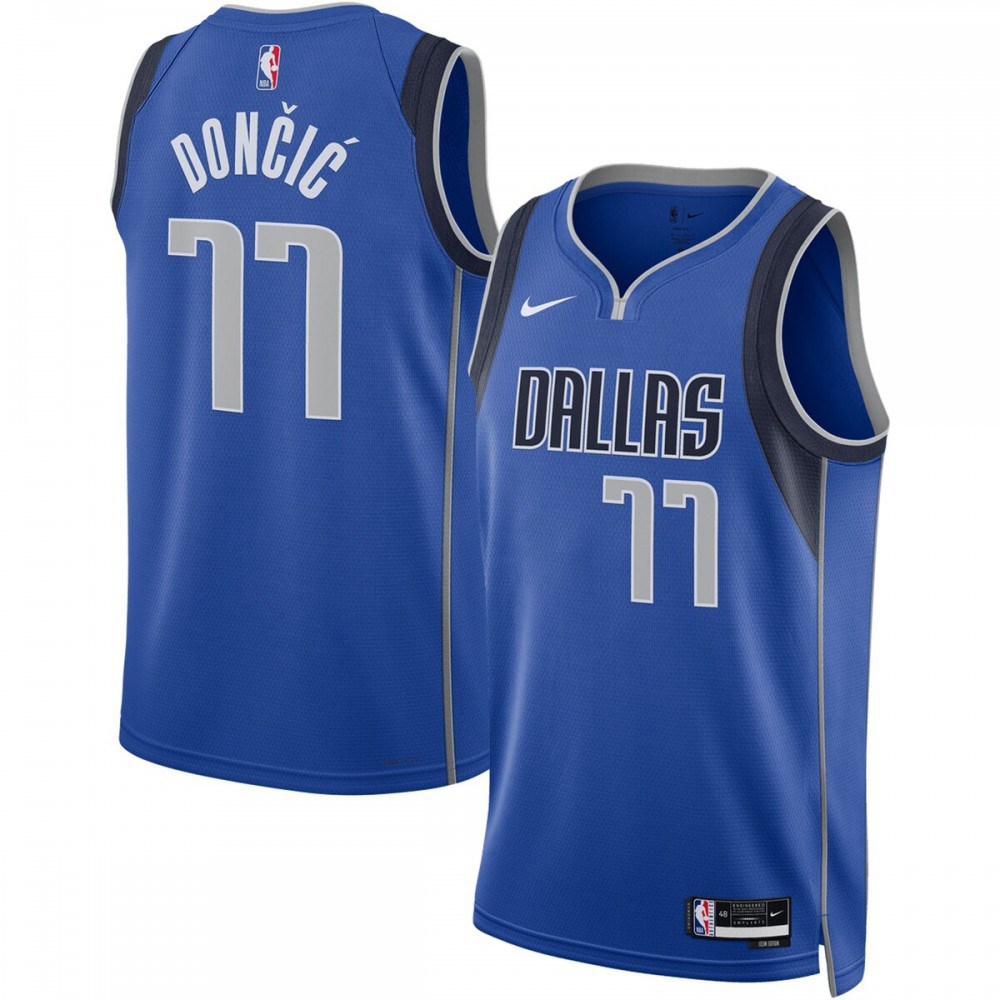 Women's Dallas Mavericks 2022/23 Royal Icon Swingman Jersey