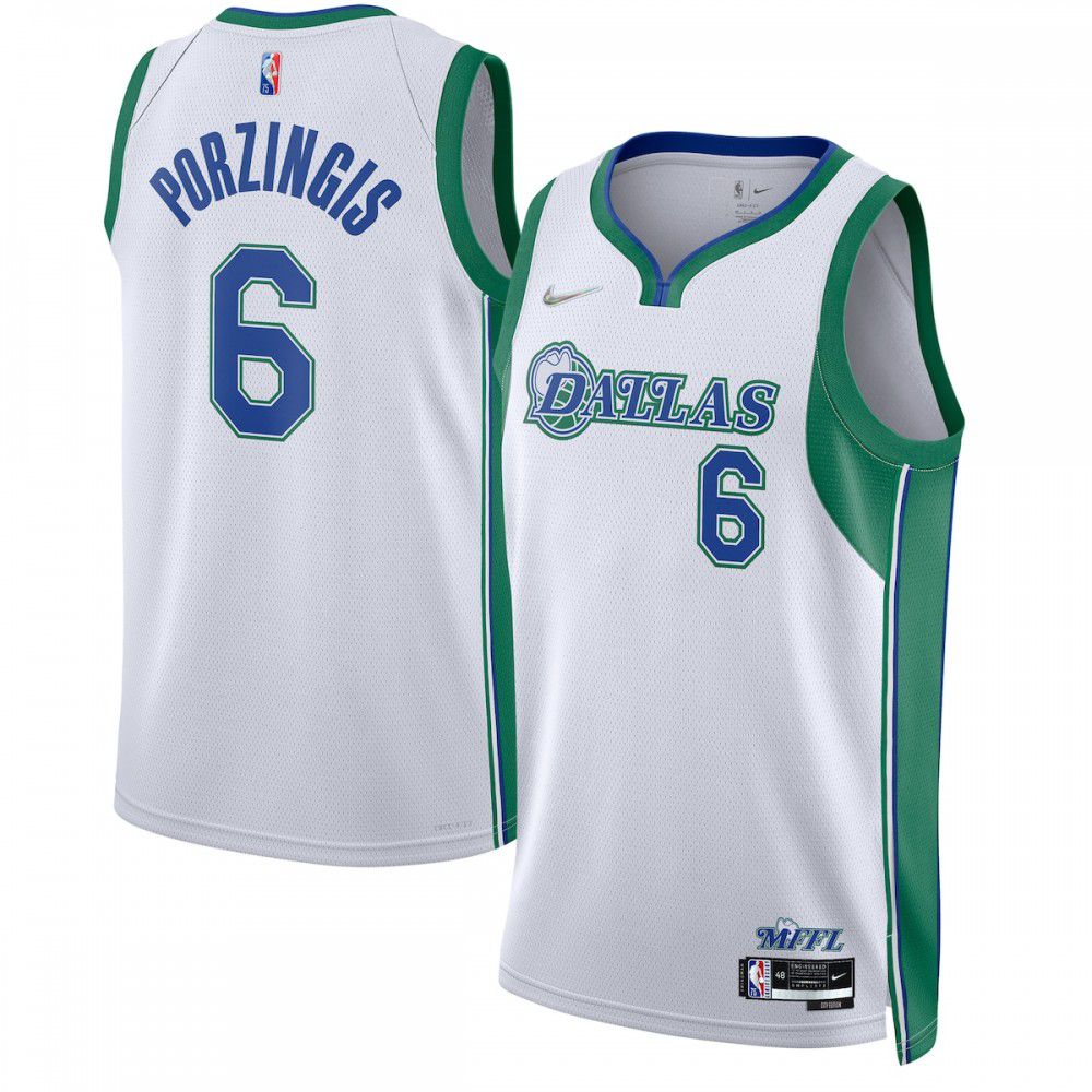 Women's Dallas Mavericks 2021/22 White City Swingman Jersey