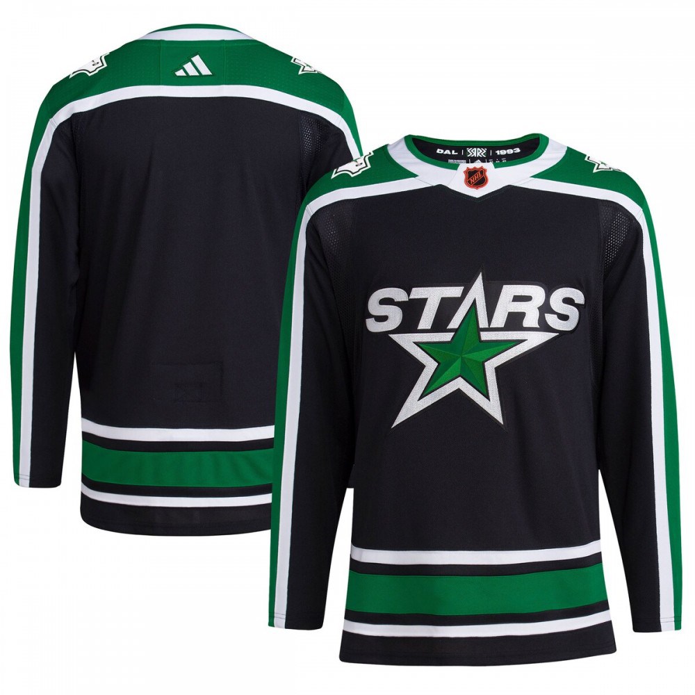 Men's Dallas Stars Black Retro Jersey