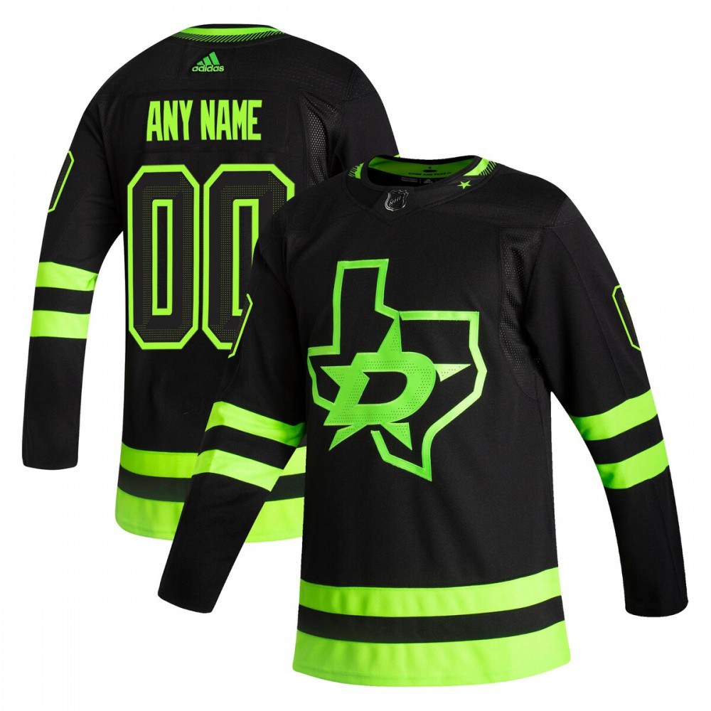 Men's Dallas Stars 2020/21 Black Alternate Jersey