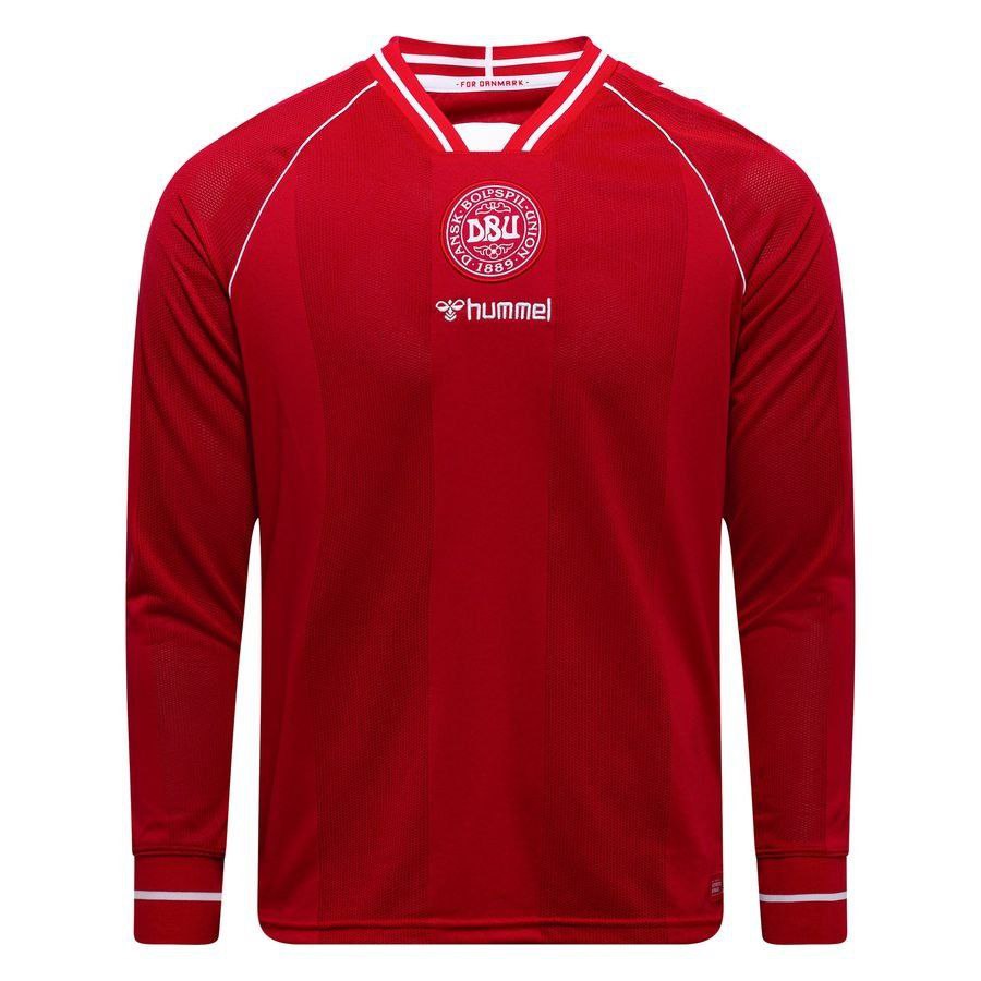 Women's Denmark 2026/27 Home Long Sleeve Jersey