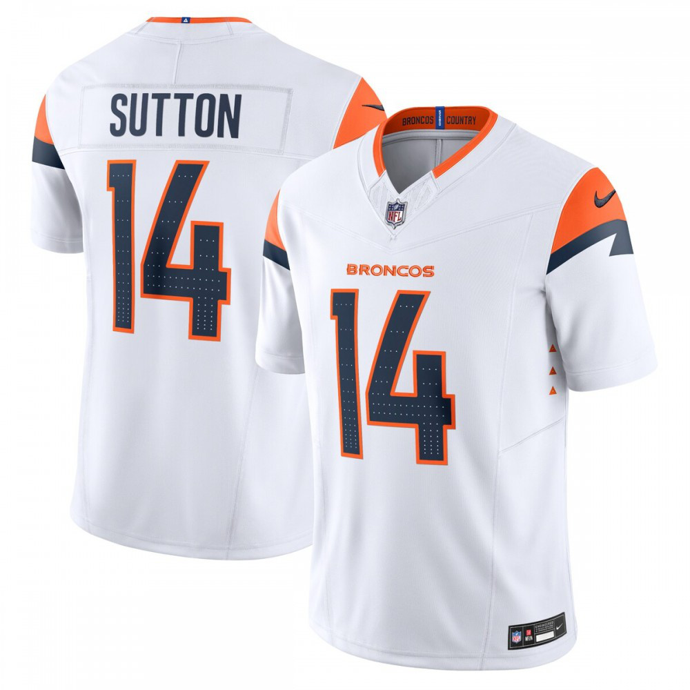 Women's Denver Broncos White Limited Jersey