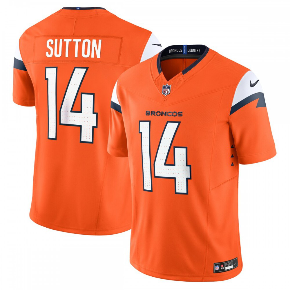 Men's Denver Broncos Orange Limited Jersey