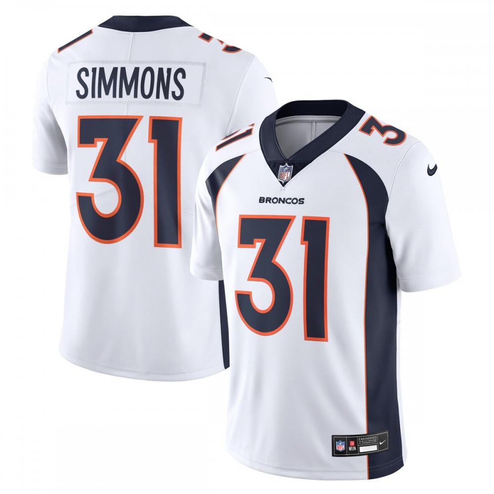 Kids' Denver Broncos White Limited Jersey