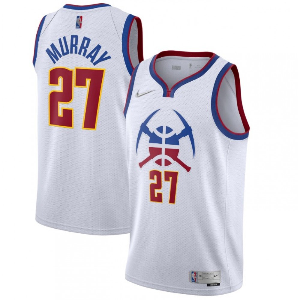 Women's Denver Nuggets 2020/21 White Player Jersey