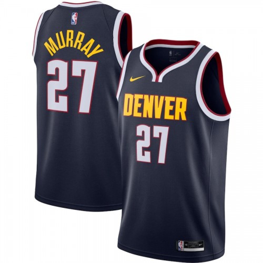 Men's Denver Nuggets 2020/21 Navy Icon Swingman Jersey