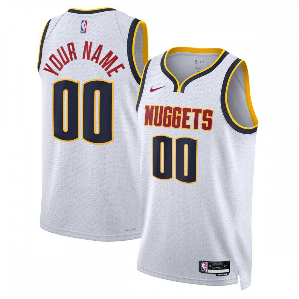 Women's Denver Nuggets 2022/23 White Swingman Jersey
