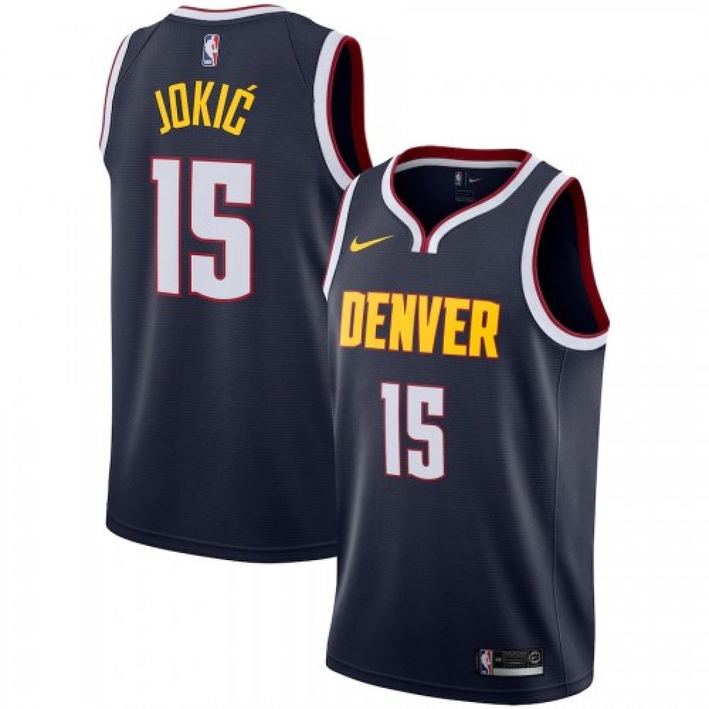 Women's Denver Nuggets Navy Icon Swingman Jersey