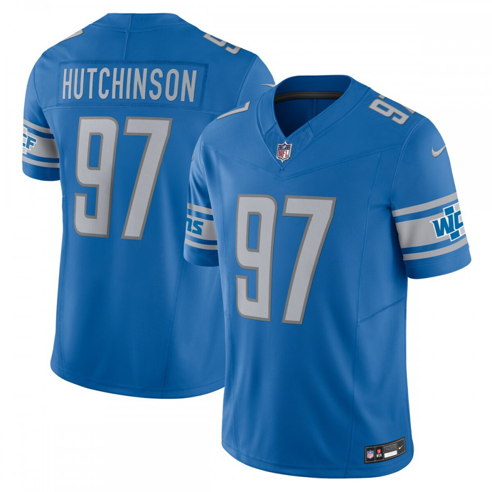 Kids' Detroit Lions Blue Limited Jersey