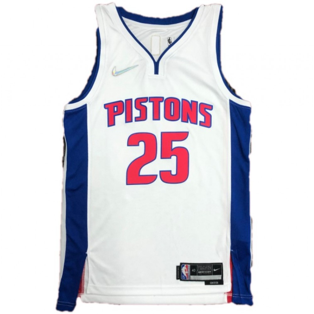 Women's Detroit Pistons 2021/22 Rose Icon Swingman Jersey