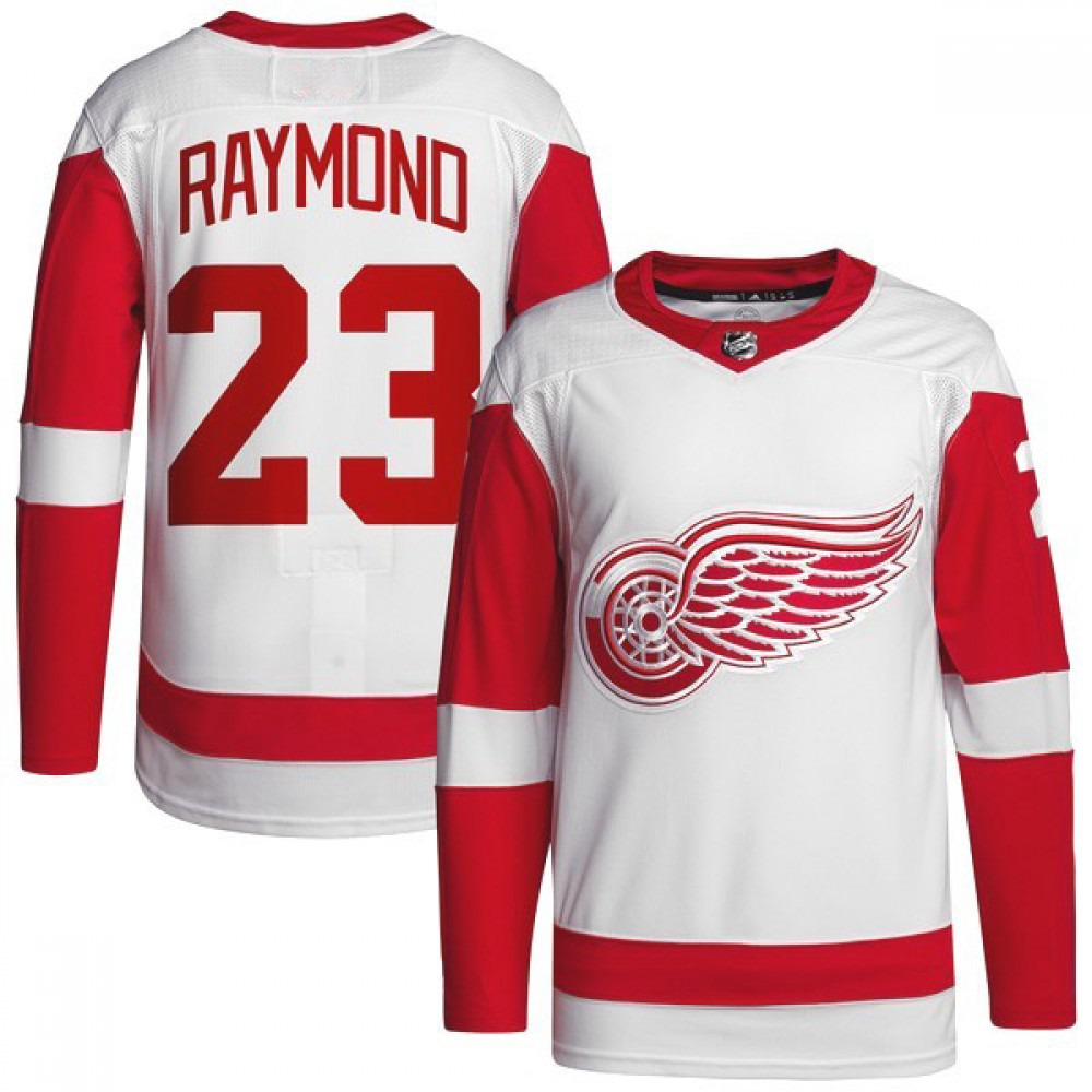 Women's Detroit Red Wings White Away Jersey