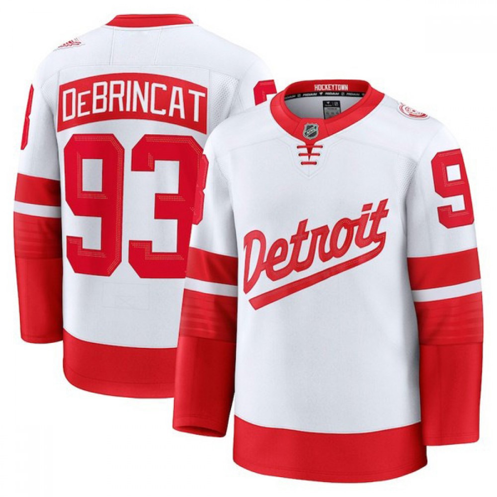 Kids' Detroit Red Wings 2025 White Jersey