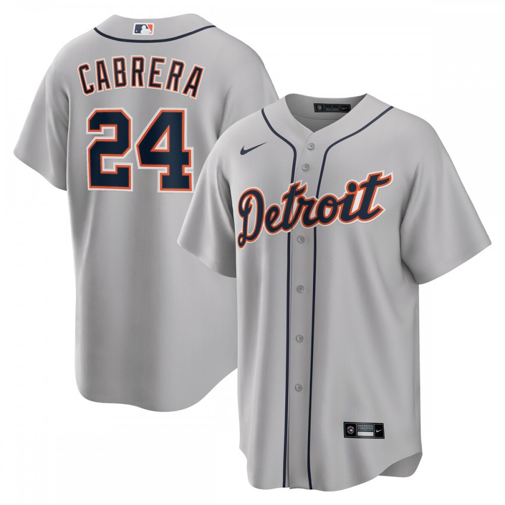 Women's Detroit Tigers Gray Player Jersey