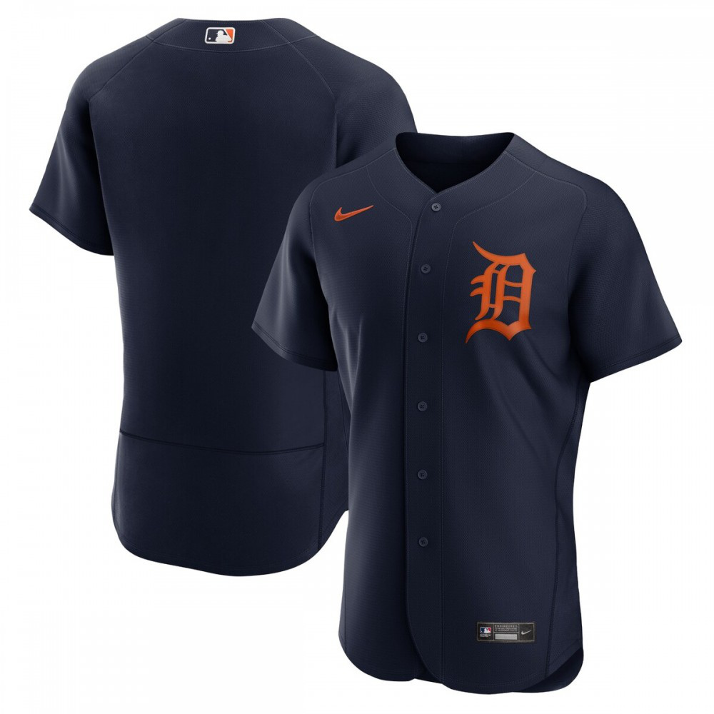 Women's Detroit Tigers Navy Alternate Jersey