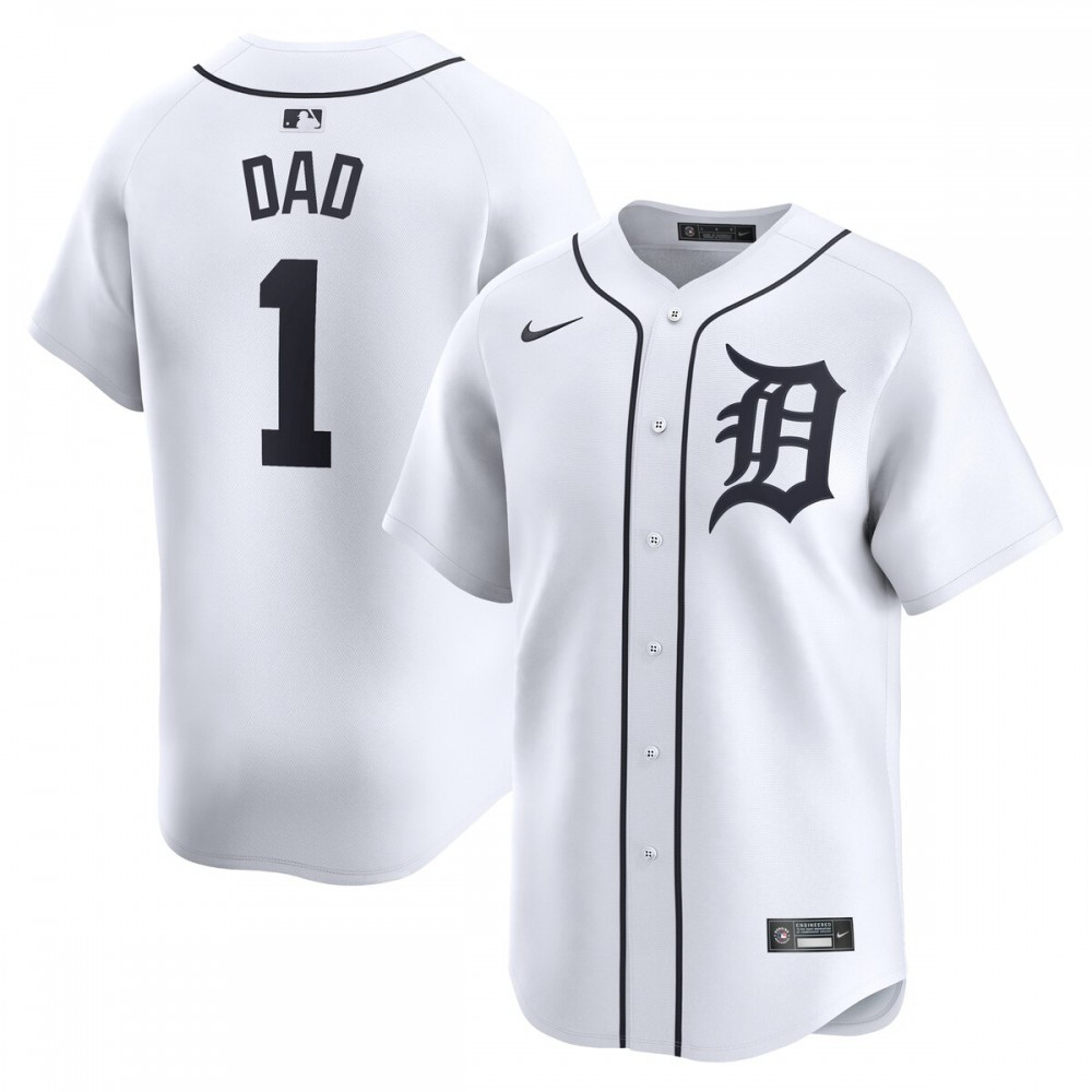 Women's Detroit Tigers White Limited Jersey