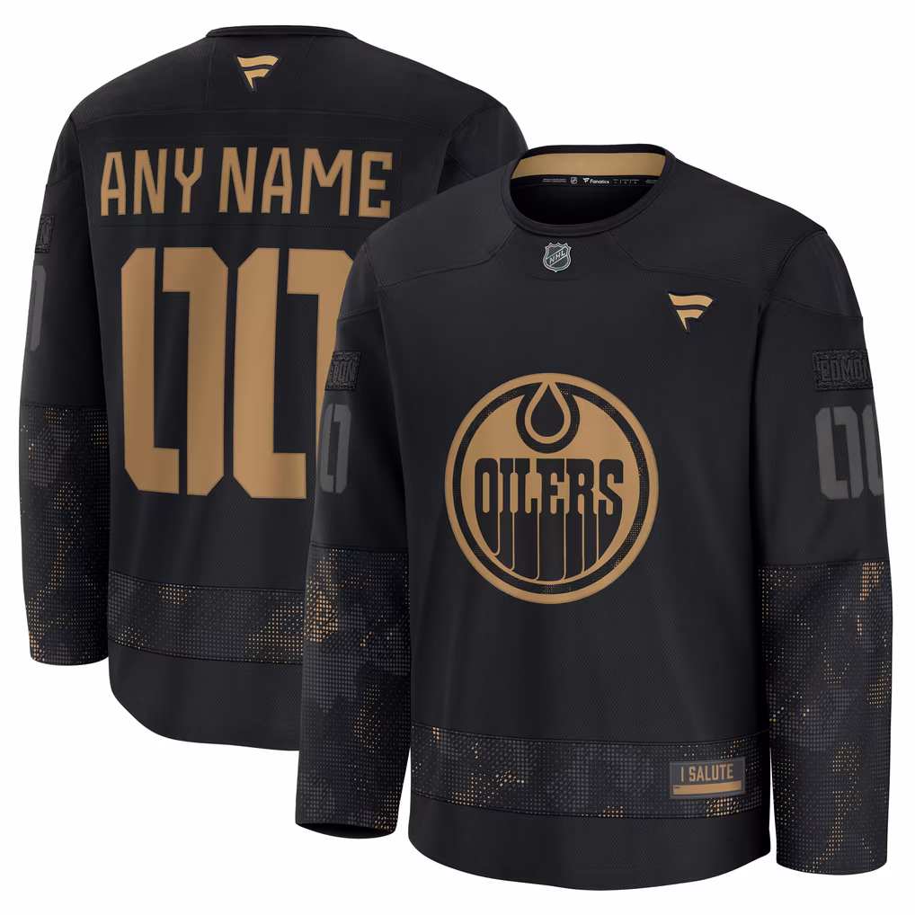 Kids' Edmonton Oilers 2024 Black Jersey