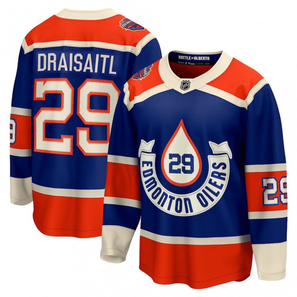 Women's Edmonton Oilers 2023 Royal Heritage Player Jersey