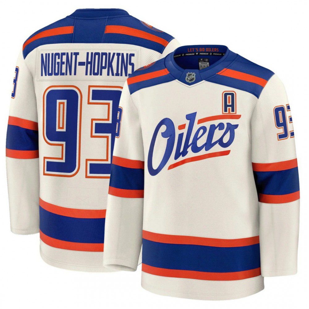 Women's Edmonton Oilers Cream Player Jersey