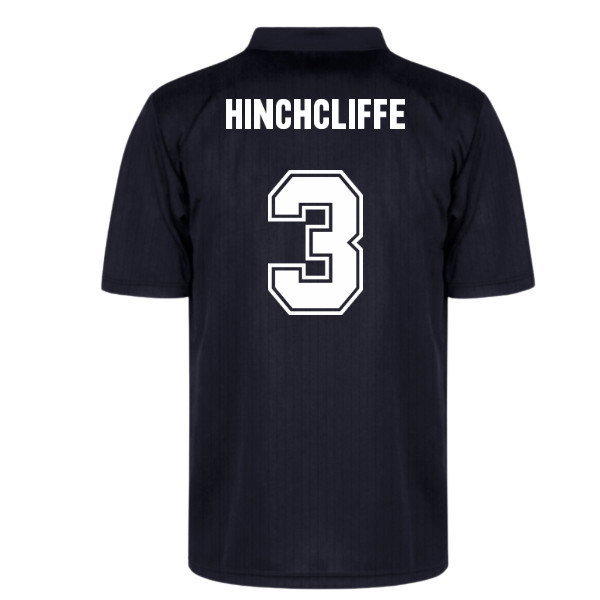 Kids' Everton Black Retro Jersey