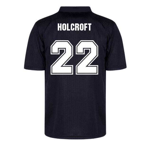 Women's Everton Black Retro Jersey